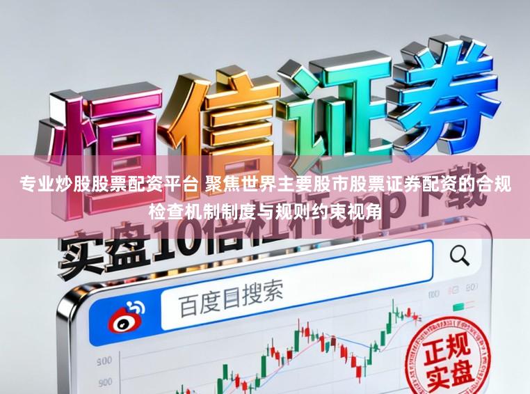 专业炒股股票配资平台 聚焦世界主要股市股票证券配资的合规检查机制制度与规则约束视角