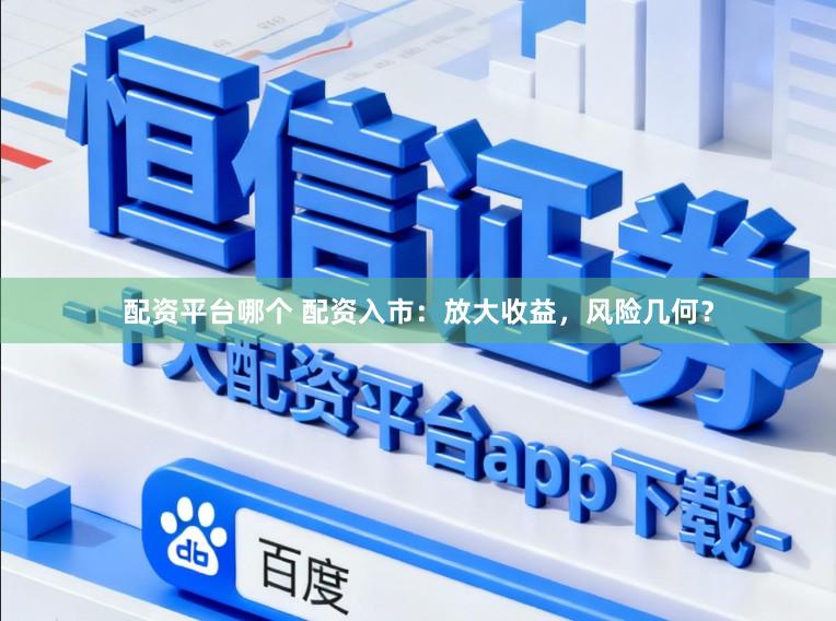 配资平台哪个 配资入市：放大收益，风险几何？